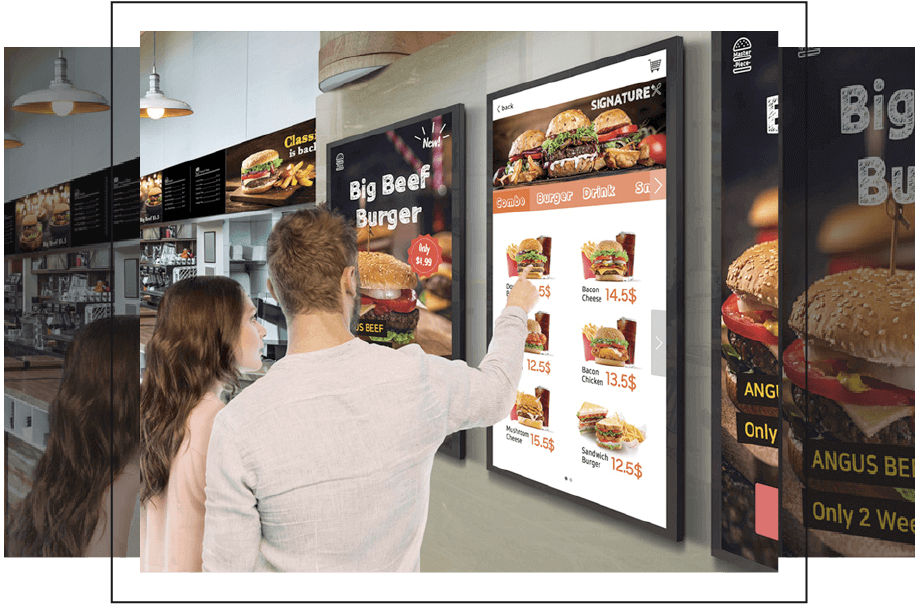 marketing visual para restaurantes: menú digital